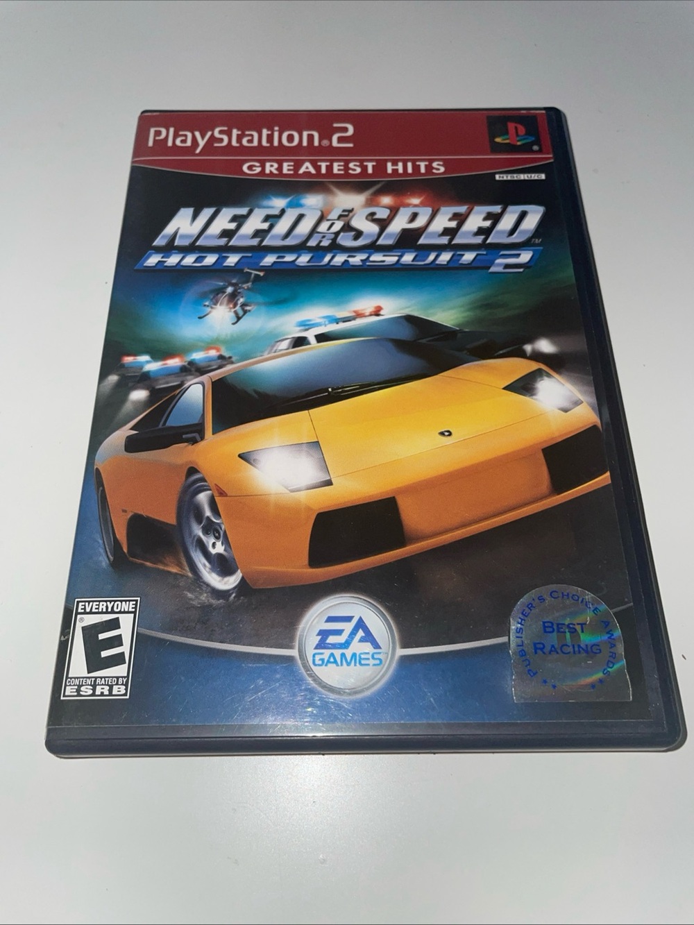 Need for Speed: Hot Pursuit 2 PS2 CIB Good Condition Complete With Manual